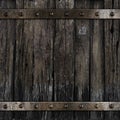 Old medieval barrel wood background