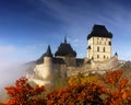 Medieval Castle Autumn Landscape Royalty Free Stock Photo