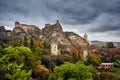 Narikala castle in Tbilisi Royalty Free Stock Photo