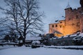 Old medieval castle in Vaduz, Liechtenstein