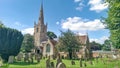 Old english medieval church Royalty Free Stock Photo