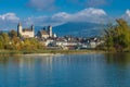 The old medieval city of Rapperswil, Lake Zurich, Switzerland