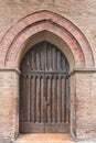 The old medieval door Royalty Free Stock Photo