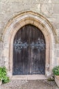 Old Medieval Church Door