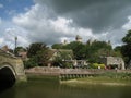 Old medieval English castle in UK