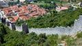 Old medieval fort in Ston, Croatia