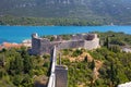 Old medieval fort in Ston, Croatia