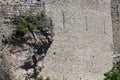 Old medieval fortress wall texture from Penne in france