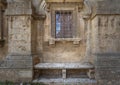 Old medieval small town Montepulciano in Tuscany Royalty Free Stock Photo