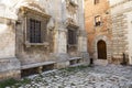 Old medieval small town Montepulciano in Tuscany Royalty Free Stock Photo