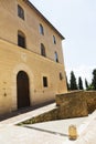 Old medieval small town in Pienza, Tuscany Royalty Free Stock Photo