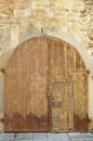 Old medieval style door Royalty Free Stock Photo