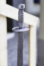 Old medieval sword Royalty Free Stock Photo