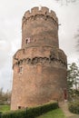 Medieval tower Kruittoren in Nijmegen, The Netherlands