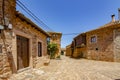 Old medieval town called Castrillo de los Polvazares in Spain