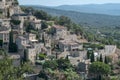 Old medieval town Gordes on the rock, Vaucluse, Provence France Royalty Free Stock Photo