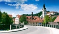 Old medieval town of Skofja Loka Royalty Free Stock Photo