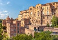 Old medieval typical residential building in Florence, Italy Royalty Free Stock Photo