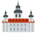 Old Medieval University. Building in Baroque style