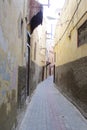 Old medina streets in moroccan city