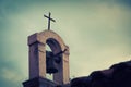 Old Mediterranean Church top, artistic toned