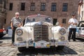 Old Mercedes Benz cabriolet Royalty Free Stock Photo