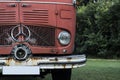 Old Mercedes fire truck