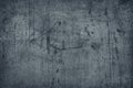 Old messy metal texture. Galvanized steel aged weathered shabby surface. Grunge vintage retro background