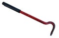 Old metal crowbar Royalty Free Stock Photo