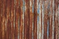 Old metal fence. Royalty Free Stock Photo