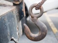 Old metal hook