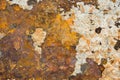 Old metal iron rust surface