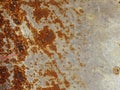 Old metal iron rust texture background Royalty Free Stock Photo