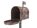 Old metal mail box Royalty Free Stock Photo