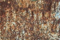 Close-up image of metal painted texture Royalty Free Stock Photo