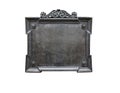 Old Metal Plaque Royalty Free Stock Photo