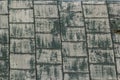 Old metal sheet roof texture. Pattern of old metal sheet. Metal sheet texture. Rusty metal sheet texture Royalty Free Stock Photo