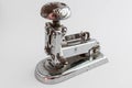 Old metal stapler Royalty Free Stock Photo