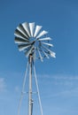 Old metallic windpump Royalty Free Stock Photo