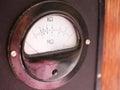 Old meter resistance Royalty Free Stock Photo