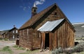 Old Methodist Church in Bodie Ghost Town Royalty Free Stock Photo