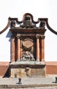 Old mexican colonial water fountain