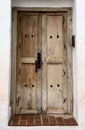 Old Mexican door Royalty Free Stock Photo