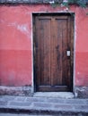 Old mexican house, Colonial style door