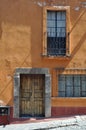 Old mexican house, Colonial style door and window