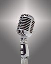 Old microphone Royalty Free Stock Photo