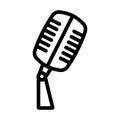 Old Microphone Icon