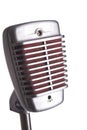 Old microphone Shure Royalty Free Stock Photo