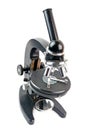 Old microscope Royalty Free Stock Photo
