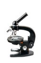 Old microscope Royalty Free Stock Photo